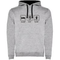 Kruskis Surf Sleep Eat And Surf Two-colour Hetteskjorte