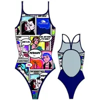 Turbo Comic Tynn Stropp Badedrakt