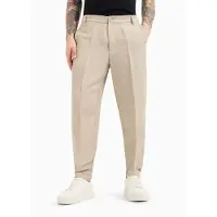 Armani Exchange for man. 8NZP15ZNFNZ1724 Beige linen trousers (38), Casual