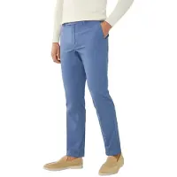 Hackett for man. HM212605 Ultra blue trousers (30/32), Casual, Cotton