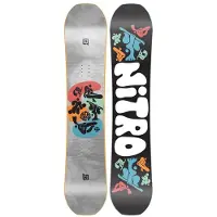 Nitro Ripper Kids + Charger Micro Set Kids Snowboardpakke mønster
