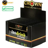 Crown Sport Nutrition Isodrink Isotonisk Enkeltdoseringsboks Sitron 32g 12 Enheter