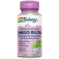 Solaray Ginkgo Biloba 60mg Kapsler 60 Enheter