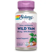 Solaray Wild Yam Kapsler 60 Enheter