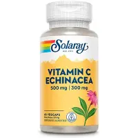 Solaray Vitamin C 500 Mg + 300 Mg Solhatt 60 Enheter