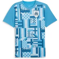 Puma Olympique Marseille 24/25 Før Kamp Kortarmet T-skjorte