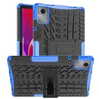 Mtp Products Lenovo Tab M11 Anti-Slip Hybrid-deksel med Stativ - Blå / Svart