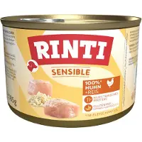 Rinti Sensible 6 x 185 g - Kylling & Ris
