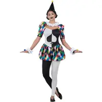 My Other Me Arlequina Skjule Cever Kostyme