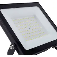 PRIOS utendørs LED-spot Maikel, 100 W, 8000 lm, metall