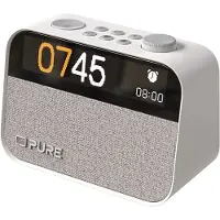 Pure Moment - Klokkeradio - 5 watt - uten operativsystem - bomullshvit