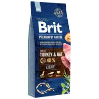Brit Premium Naturlig Universal Kylling Mais Og Kalkun Hundemat 15kg