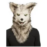 MOM Med Bevegelig Kjeve Ulvemaske