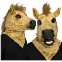 My Other Me Hestemaske Med Bevegelig Kjeve