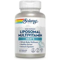 Solaray Liposomal Men´s Multivitamins And Minerals Kapsler 60 Enheter