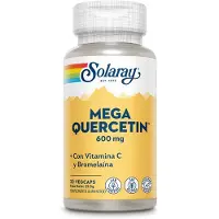 Solaray Liten Mega Quercetin 600 Mg 30 Enheter