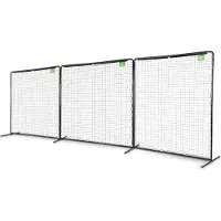 Exit Backstop Net 900, Sort, Fotball, Metall, Galvanisert, Sort, 3 stykker