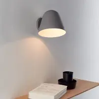 NYTA Tilt Wall Short vegglampe, grå