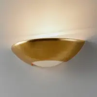 Holländer Enkel vegglampe Matteo, gull