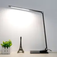 Aluminor Starglass LED-skrivebordslampe med glassfot