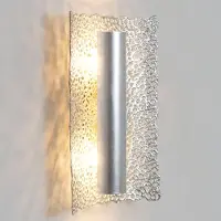 Holländer Utopistico vegglampe i sølv og krom