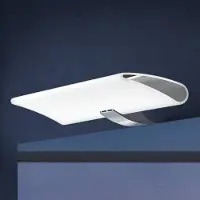 EBIR LED-speillampe Miracle i krom, bredde 30 cm