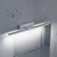 MCJ LED-vegglampe Miroir 40 cm, aluminium, 3000 K