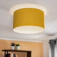 Duolla Taklampe Pastell Roller Ø 45 cm sennep
