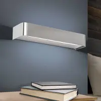 Orion LED-vegglampe Bernhard, up-/downlight, satinert