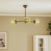 Alfa Taklampe Itoris, 3 lyskilder, svart/gull