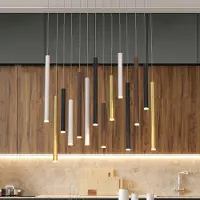 Mantra-Iluminacion Hengelampe Cala, 14-lys, lang, aluminium, jern