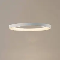 Mantra-Iluminacion Smart LED-hengelampe Niseko II, Ø 50 cm, hvit, CCT, dimbar