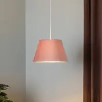 Maco Design Hengelampe Rosabelle, kjegleformet, rosa, 1 lyskilde.