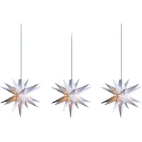 Sterntaler LED-lyslenke med babystjerner, 3 lyskilder, hvit