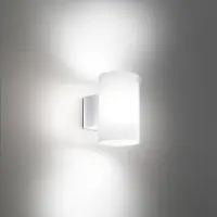 AILATI Utendørs LED-vegglampe Bianca, hvit, plast