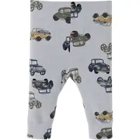 Name it Leggings - Ull - Noos - NbmWang - Grå Dawn m. Biler - - 62 - Leggings - Ull