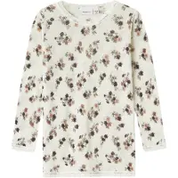 Name it Genser - Ull - NmfWang - Noos - Snow White/AOP - - 5 år (110) - Genser