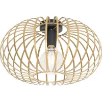QAZQA Smart taklampe gull 39 cm inkl. Wifi G95 - Johanna