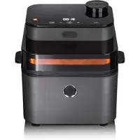 Ströme Juicy Airfryer 7L - stor airfryer med dampfunksjon og berøringskontroll