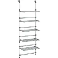 vidaXL Hengende tørkestativ med 5 etasjer aluminium