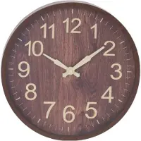 Home Styling Collection vitenskapelig klokke med store siffer, Ø 30,5 cm