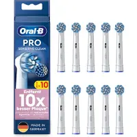 Oral-B Pro Sensitive Clean tannbørstehoder – hvite – 10-pakning