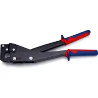 Knipex 90 42 340, Stål, Blå, Rød, 340 mm, 901 g