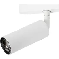 LINDBY LED-spot 48 V Lumaro, hvit, Ø 4 cm, aluminium, dimbar