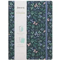 Adlibris Notatbok A5 Garden Linjert Rose Quartz Filofax