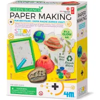 4M Green Science/paper Making Vitenskapssett