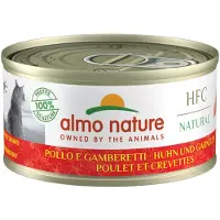 Almo nature HFC Natural 6 x 70 g - Kylling & reker