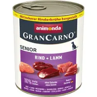 Animonda GranCarno GranCarno beef + lamb, Senior, Storfekjøtt, Lam, 800 g, Soya fri