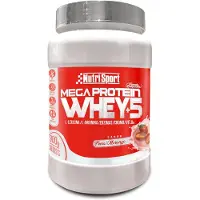 Nutrisport Mega Myseprotein Jordbær 900g