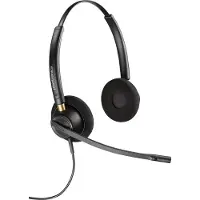 HP Poly Poly EncorePro HW520D - EncorePro 500 series - hodesett - on-ear - kablet - Quick Disconnect - svart - Certified for Skype for Business